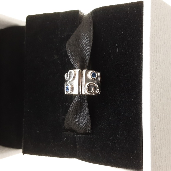 Authentic Pandora Swirl Tendril Clip Charm - EUC - Picture 2 of 8